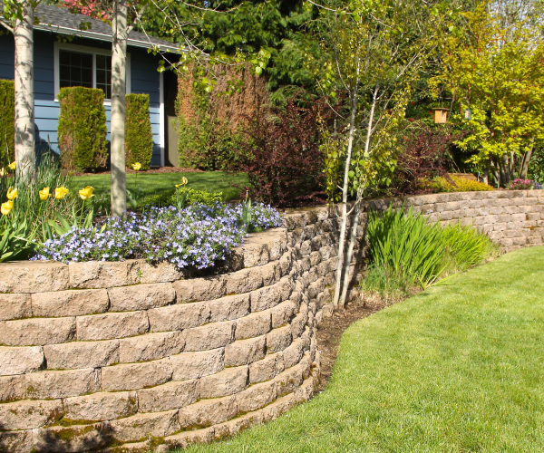Retaining Wall services-professional landscaping Utah